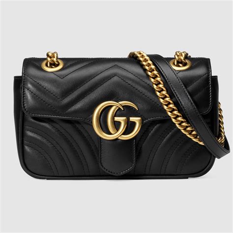 gucci black mini purse